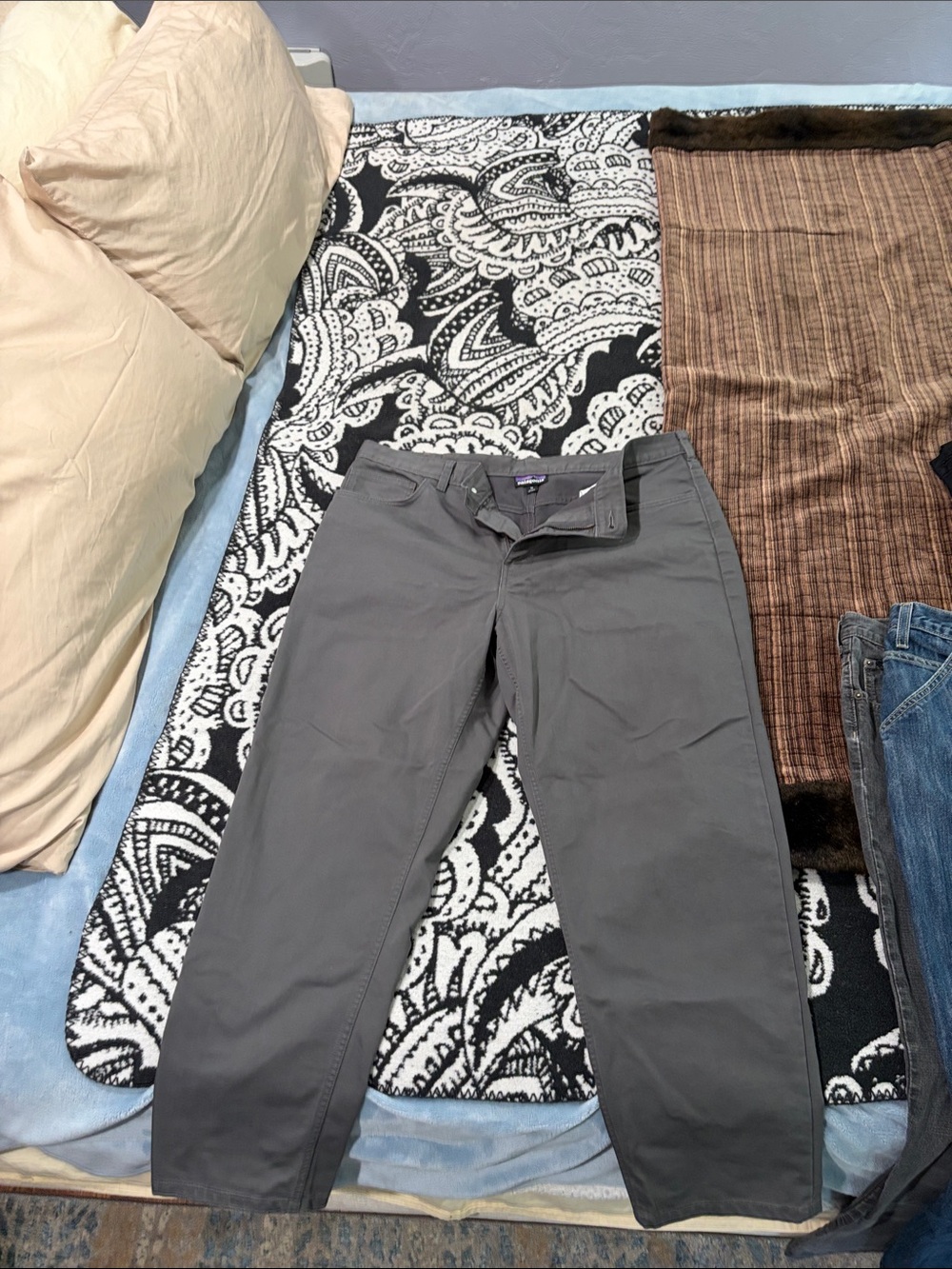 Patagonia Gray Men's Chinos - Straight Leg